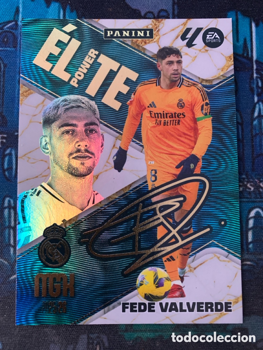 Cromos de F&uacute;tbol: VALVERDE ELITE POWEWR Megacracks 2025-26