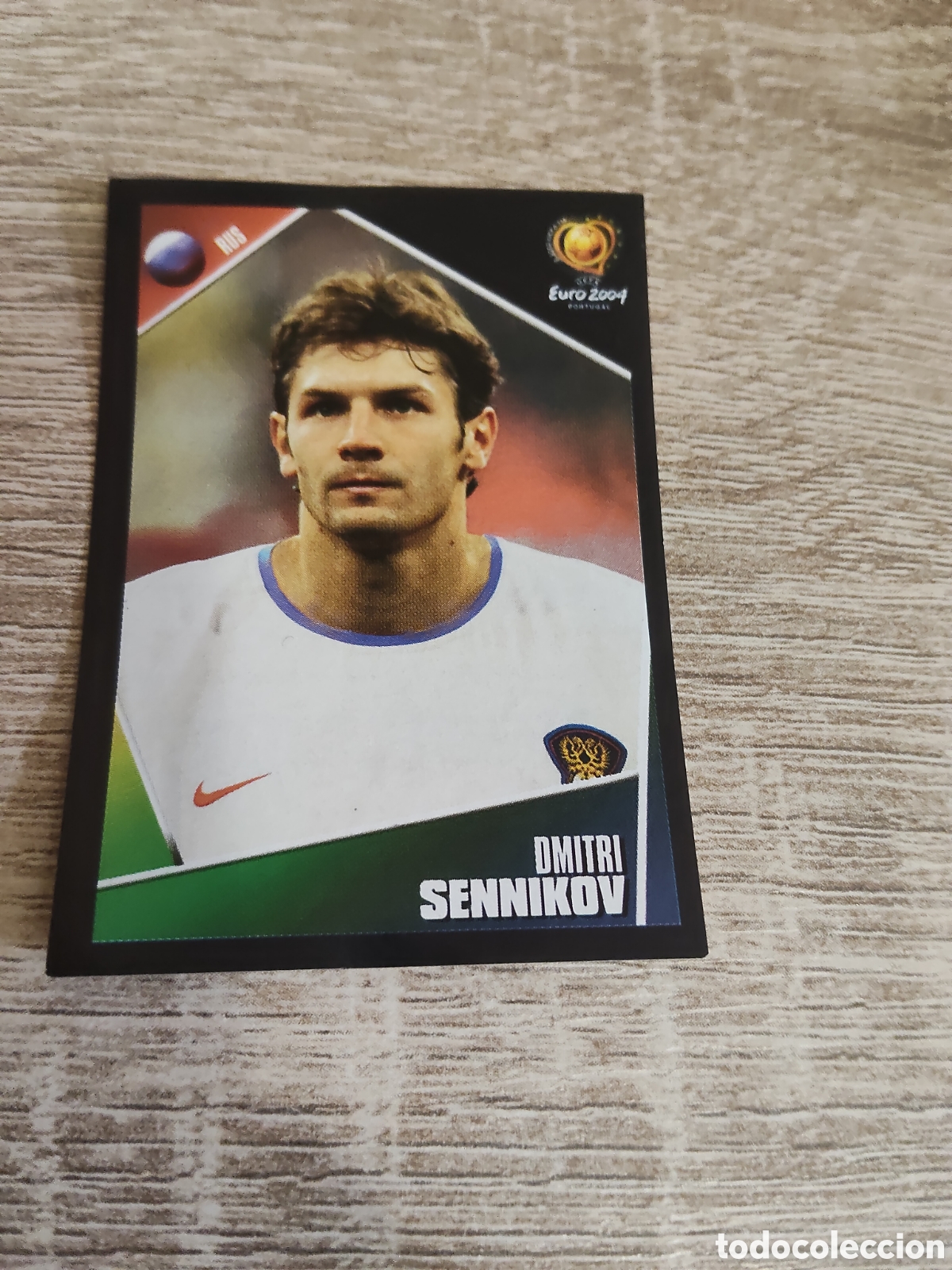 Cromos de F&uacute;tbol: Panini Eurocopa 2004 Portugal 55 Sennikov Rusia