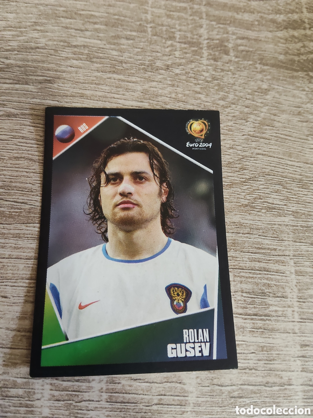 Cromos de F&uacute;tbol: Panini Eurocopa 2004 Portugal 60 Gusev Rusia