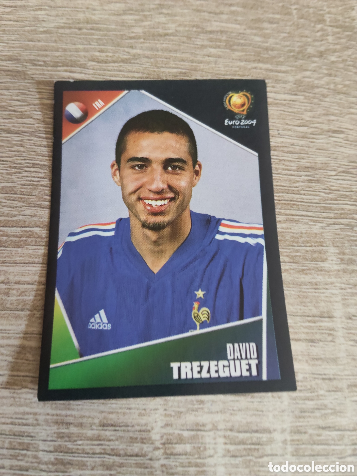 Cromos de F&uacute;tbol: Panini Eurocopa 2004 Portugal 112 Trezeguet Francia