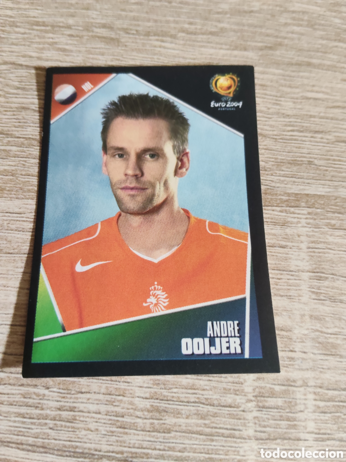 Cromos de F&uacute;tbol: Panini Eurocopa 2004 Portugal 319 Andr&eacute; Ooijer Holanda