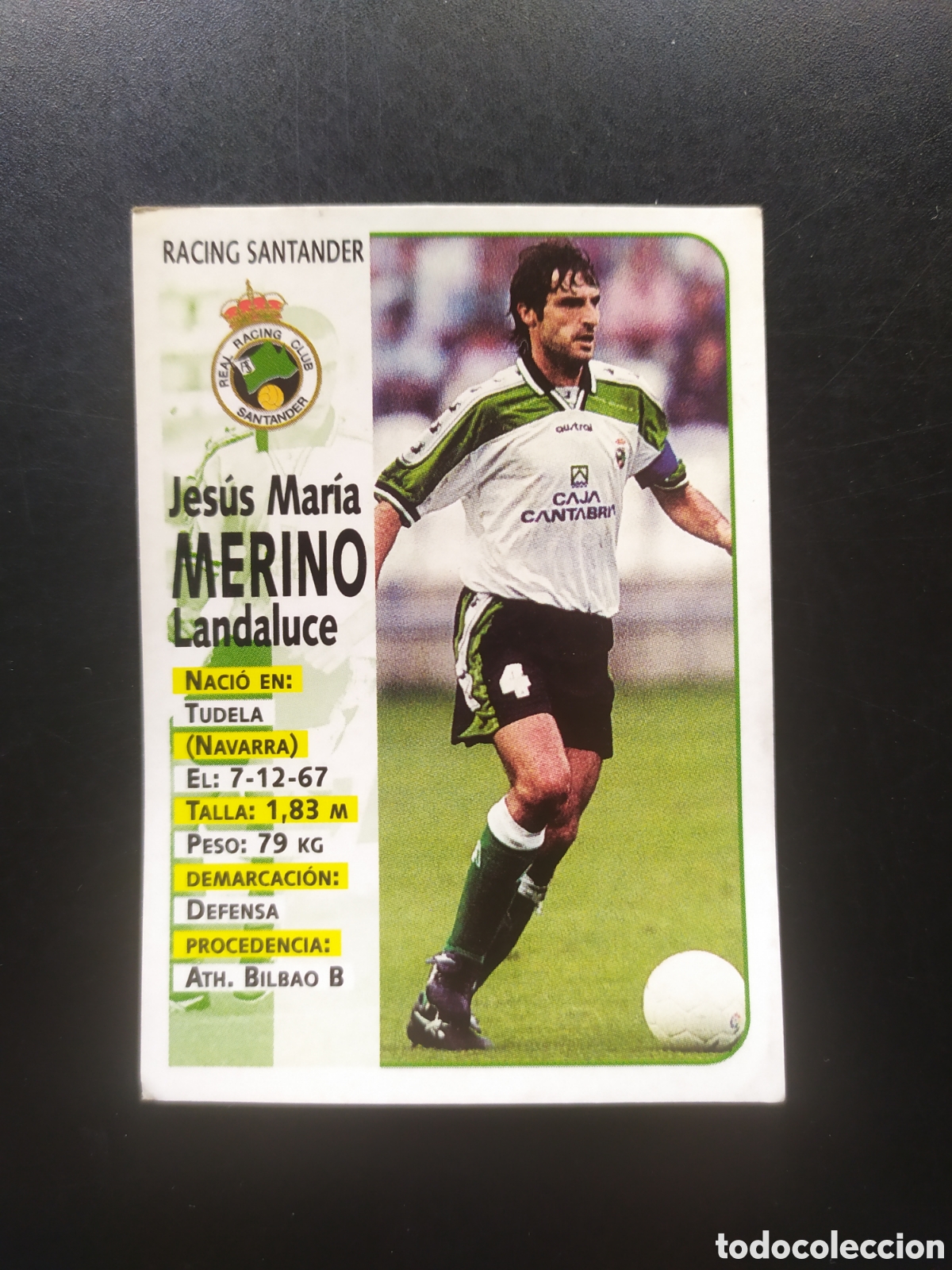 Cromos de Futebol: Liga 1998 1999 98 99 panini sports Merino n&deg; 279 Racing Santander