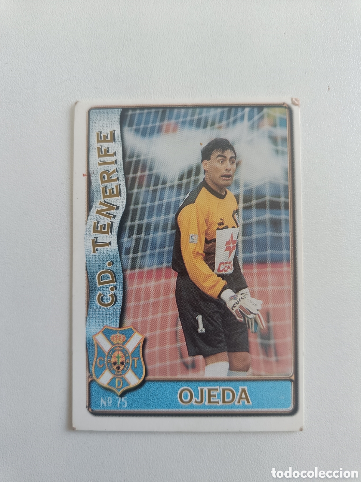 Cromos de F&uacute;tbol: Fichas liga 96 97 mundicromo tenerife ojeda 75