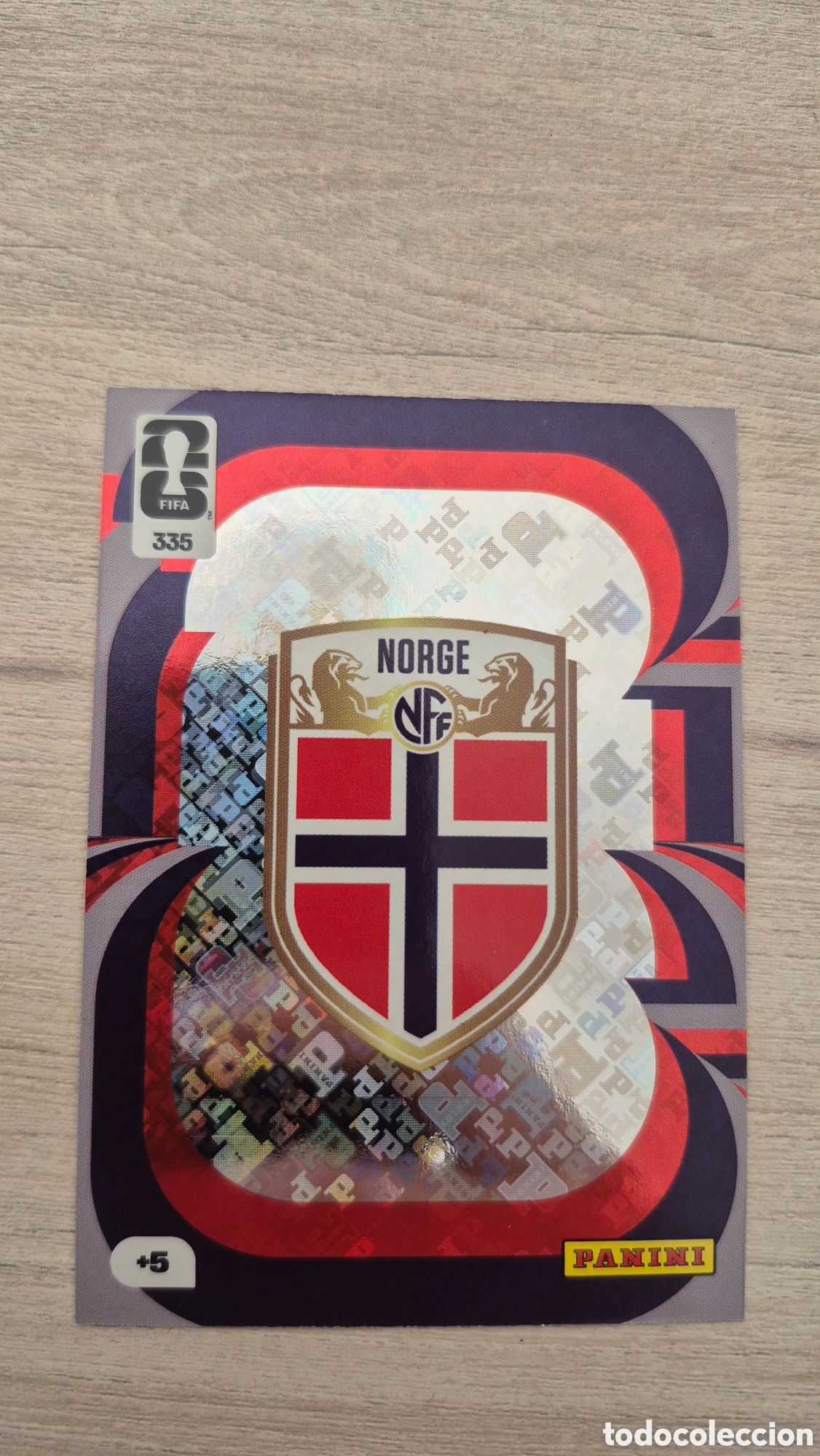 Figurine di Calcio: N&deg;335 Escudo Noruega Adrenalyn FIFA World Cup 2026