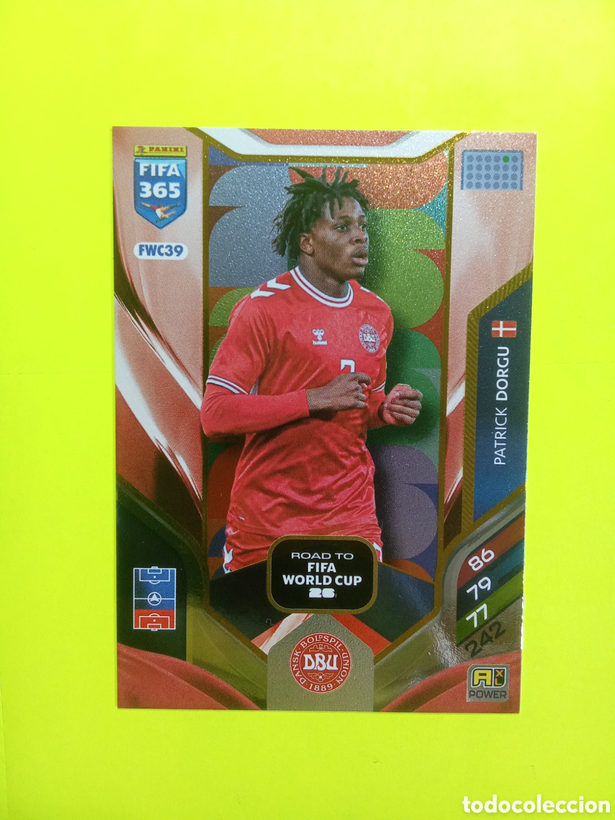 Fu&szlig;ball-Sticker: CROMO FWC 39 DORGU DINAMARCA NORDIC EDITION FIFA 365 2026 ADRENALYN 25-26