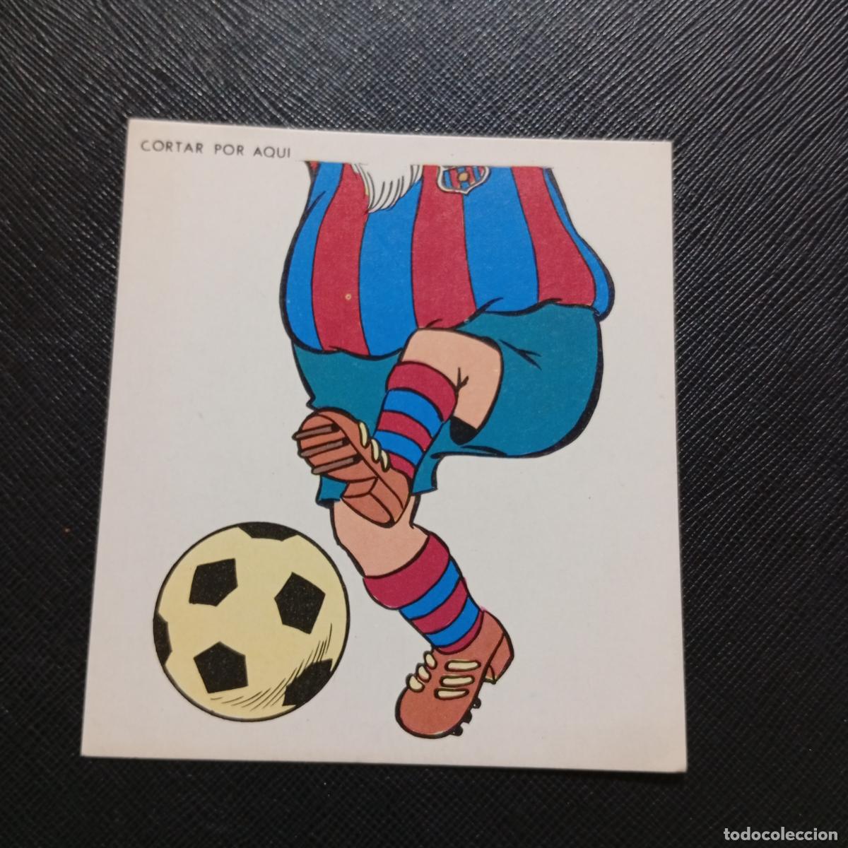 Fu&szlig;ball-Sticker: ABUELO MASCOTA BARCELONA KEISA 1974 BARCA CAMPEON CROMO FUTBOL 74 LIGA - SIN PEGAR -