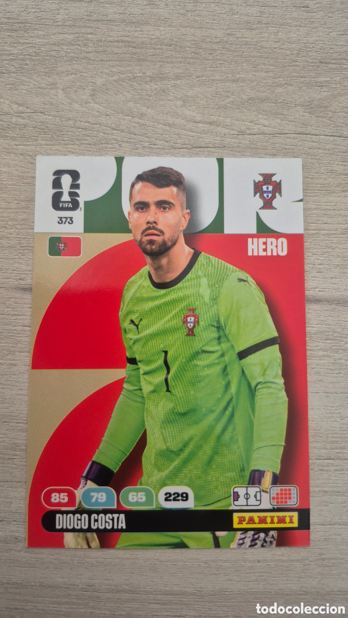 Cromos de F&uacute;tbol: N&deg;373 Portugal Diogo Costa Adrenalyn FIFA World Cup 2026