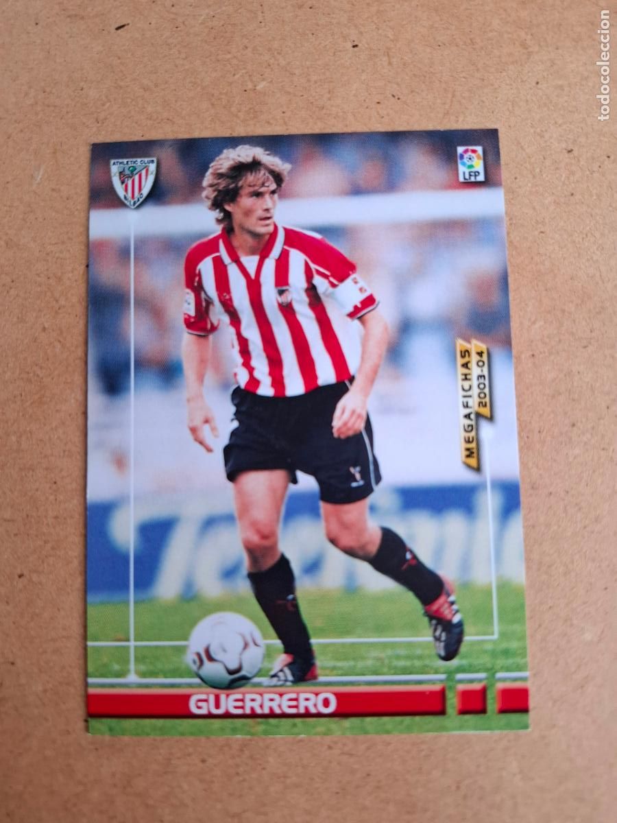 Cromos de F&uacute;tbol: MEGAFICHAS 2003 2004 03 04 - 32 GUERRERO - ATHLETIC CLUB ( CM )