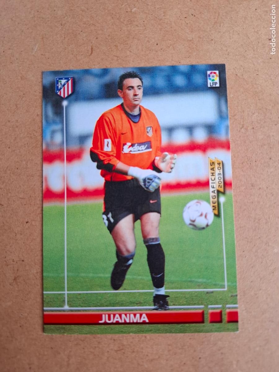 Cromos de F&uacute;tbol: MEGAFICHAS 2003 2004 03 04 - 39 BIS JUANMA - AT. MADRID ( CM )