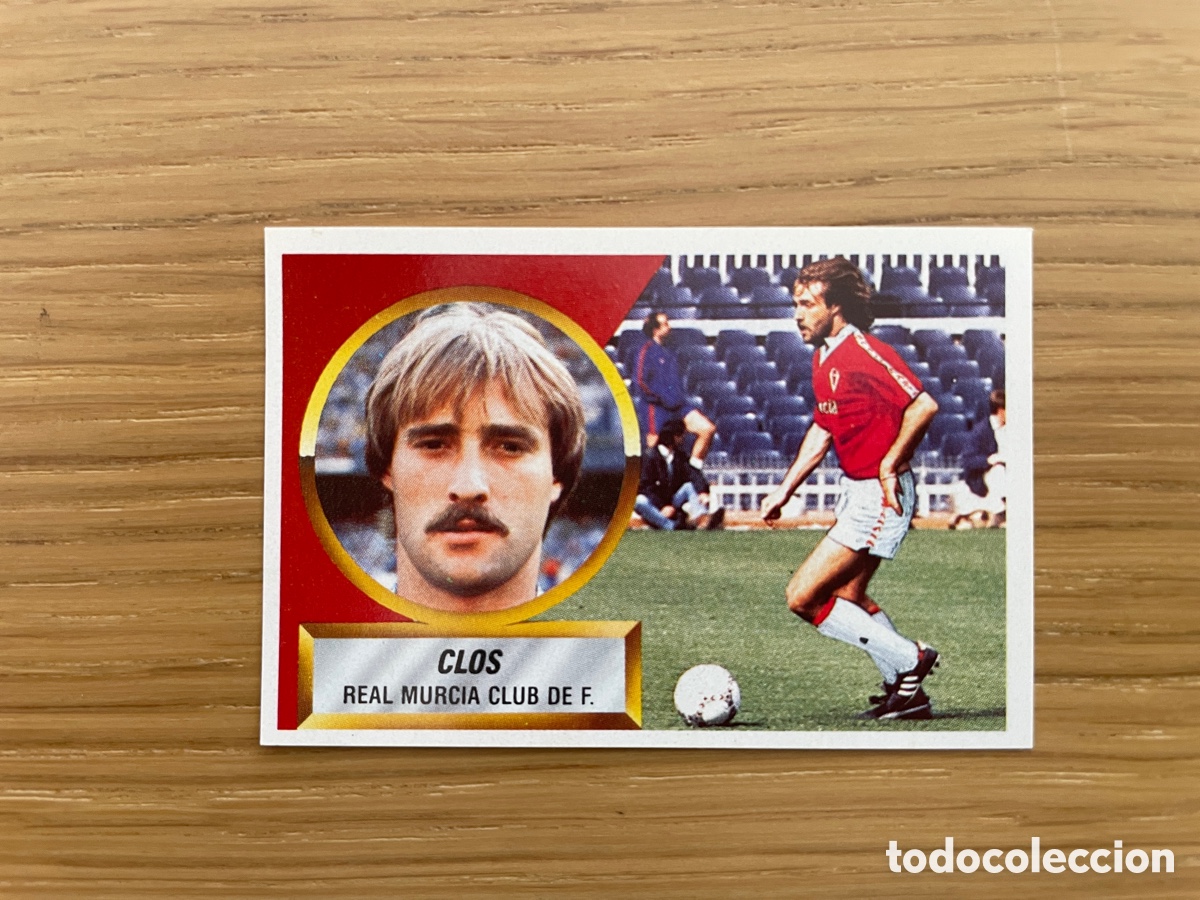 Cromos de F&uacute;tbol: FICHAJE 31 CLOS MURCIA SIN PEGAR PERFECTO ESTE 1988/1989 88 89