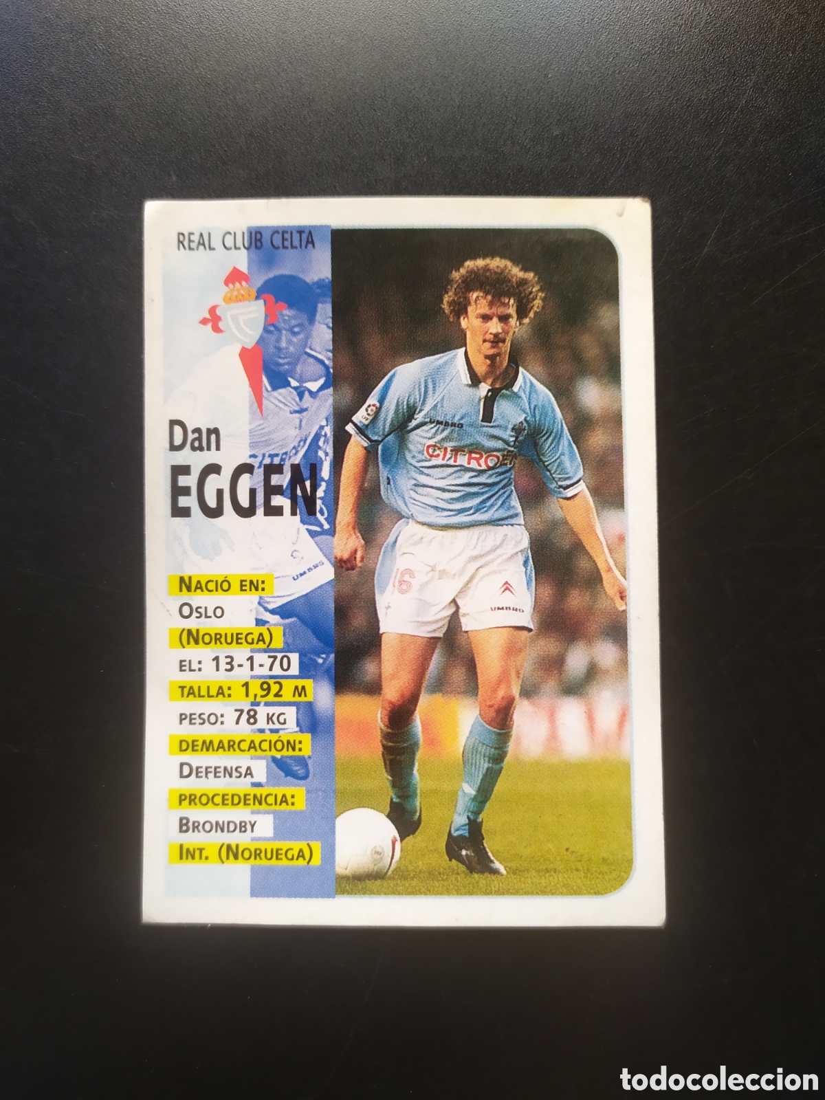 Cromos de F&uacute;tbol: Liga 1998 1999 98 99 panini sports Eggen n&deg; 128 Celta Vigo