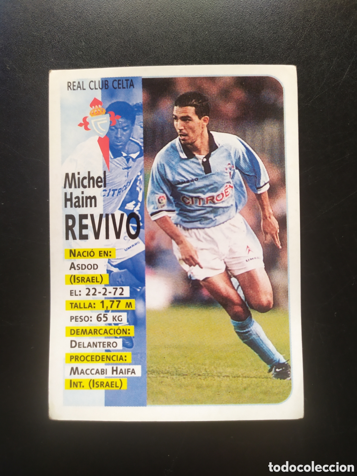 Cromos de F&uacute;tbol: Liga 1998 1999 98 99 panini sports Revivo n&deg; 137 Celta Vigo