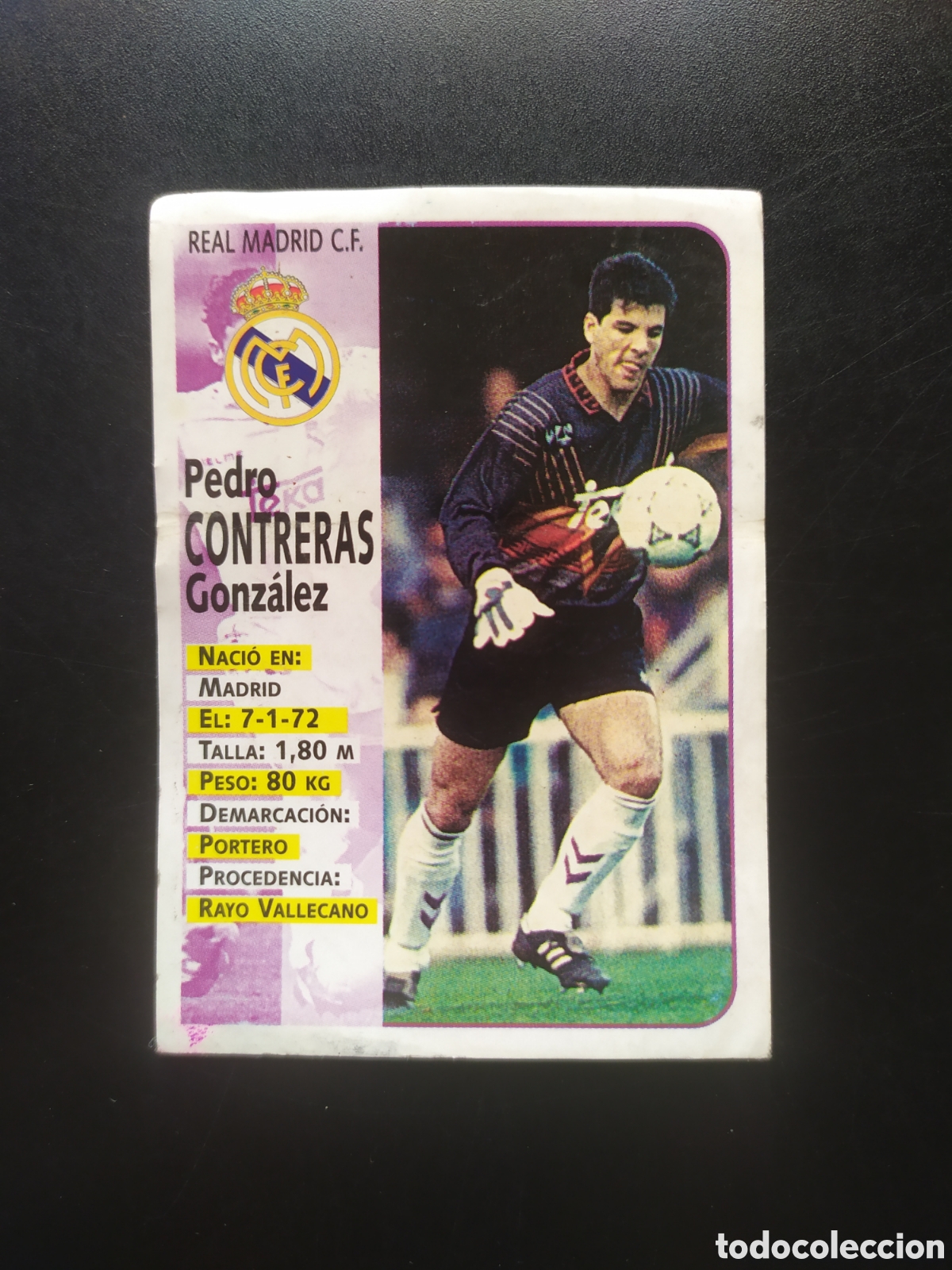 Cromos de F&uacute;tbol: Liga 1998 1999 98 99 panini sports Contreras n&deg; 84 Real Madrid