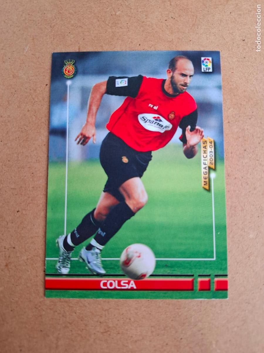 Cromos de F&uacute;tbol: MEGAFICHAS 2003 2004 03 04 - PANINI - 190 BIS COLSA - RCD. MALLORCA (CM)