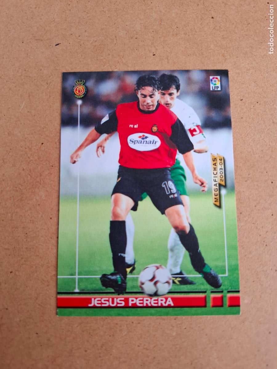 Cromos de F&uacute;tbol: MEGAFICHAS 2003 2004 03 04 - PANINI - 198 BIS JES&Uacute;S PERERA - RCD. MALLORCA (CM)