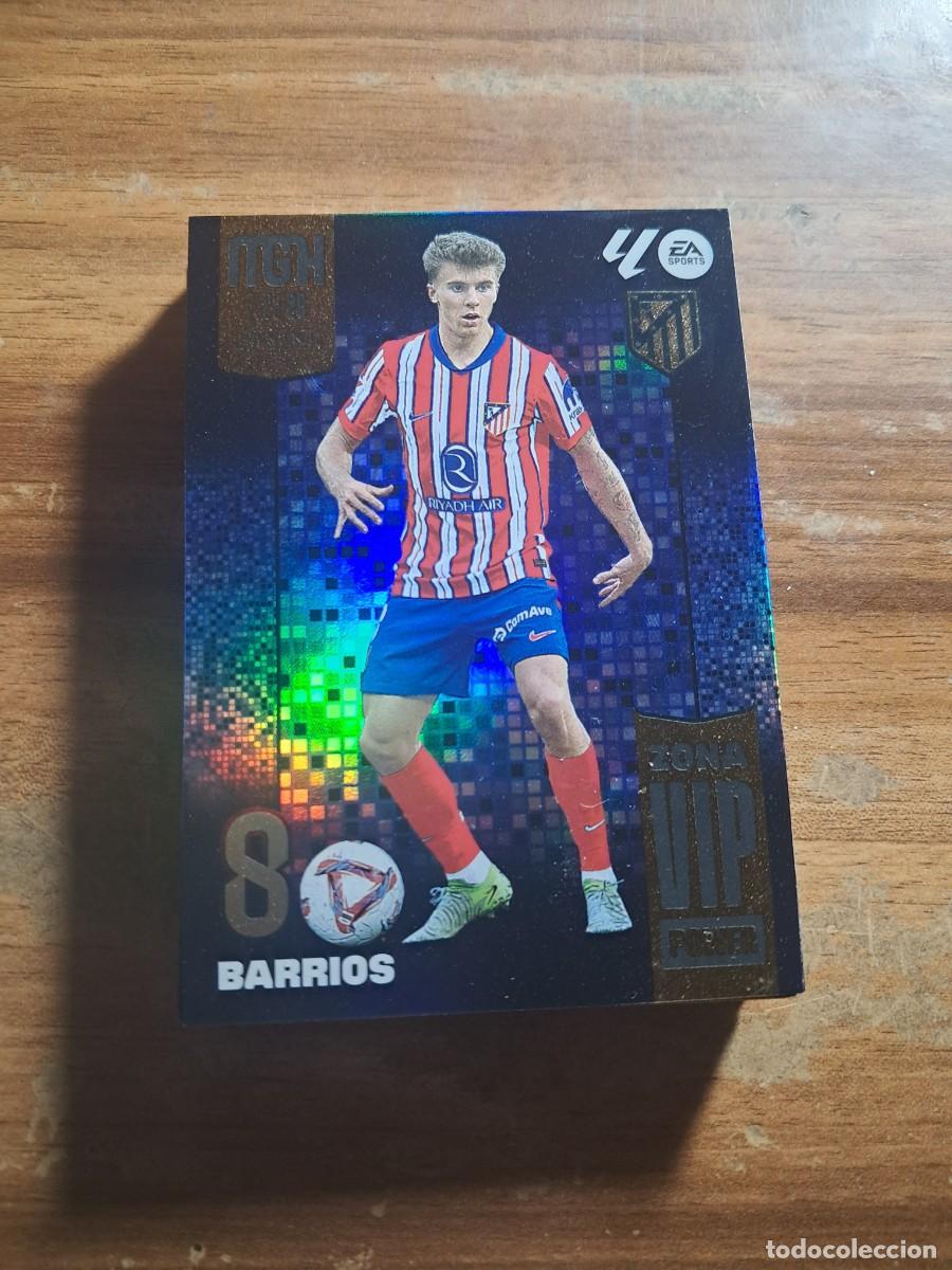 Cromos de F&uacute;tbol: CARD MEGACRACKS TEMPORADA 25/26: ZONA VIP POWER BARRIOS, N&deg; P389