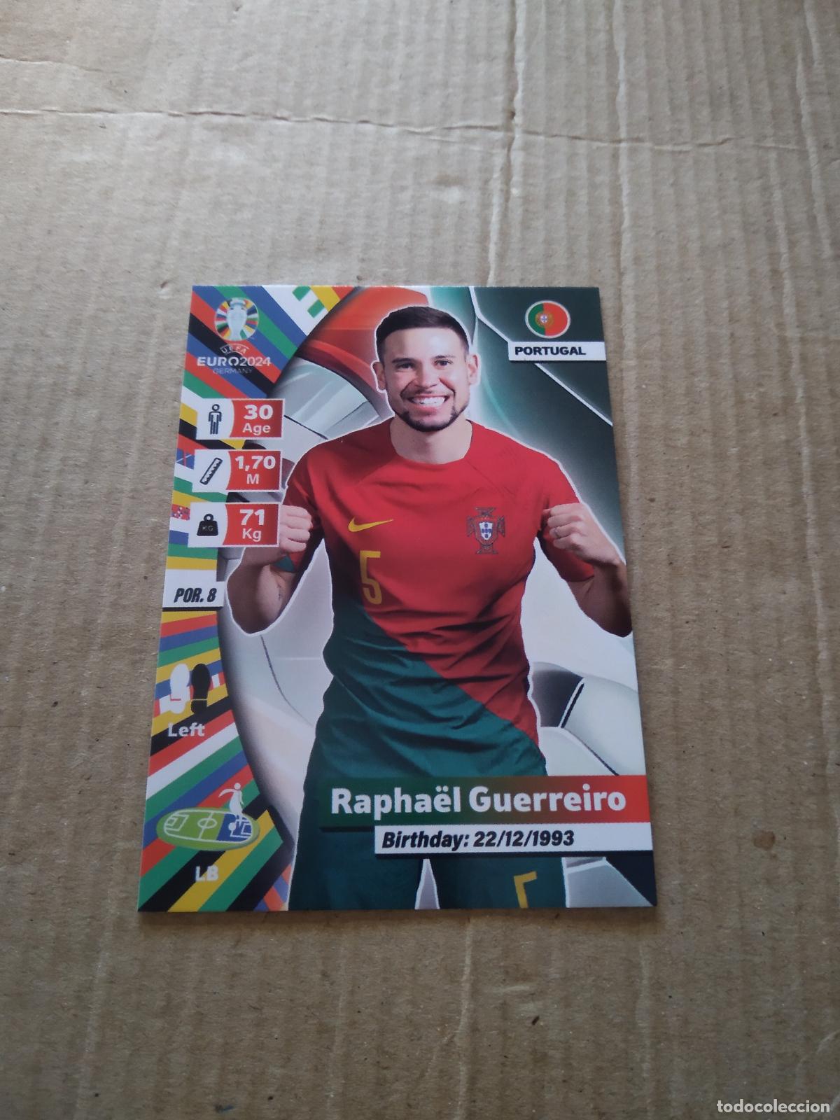 Cromos de F&uacute;tbol: POR 8 raphael guerreiro PORTUGAL CROMO FUTBOL EURO 2024 EUROCOPA FLASH EDITION