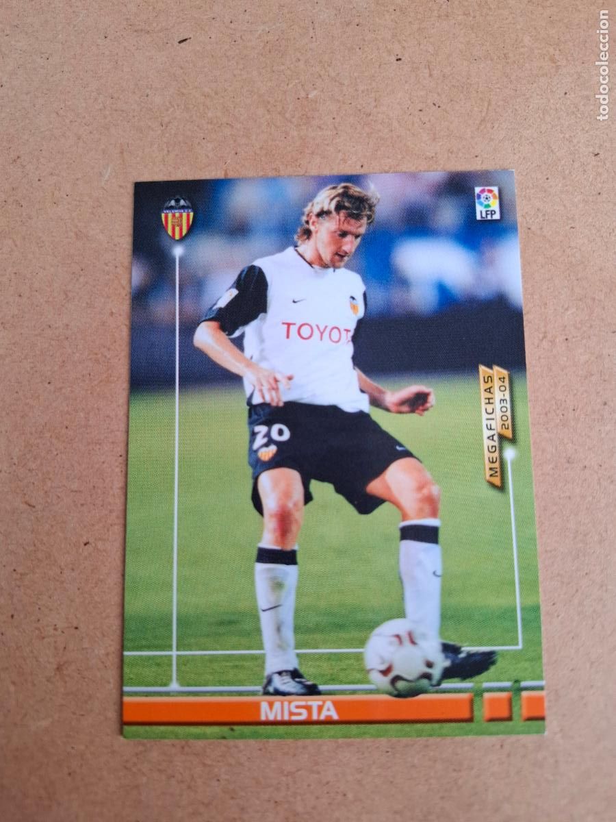Fu&szlig;ball-Sticker: MEGAFICHAS 2003 2004 03 04 - PANINI - 305 BIS MISTA - VALENCIA CF (CM)