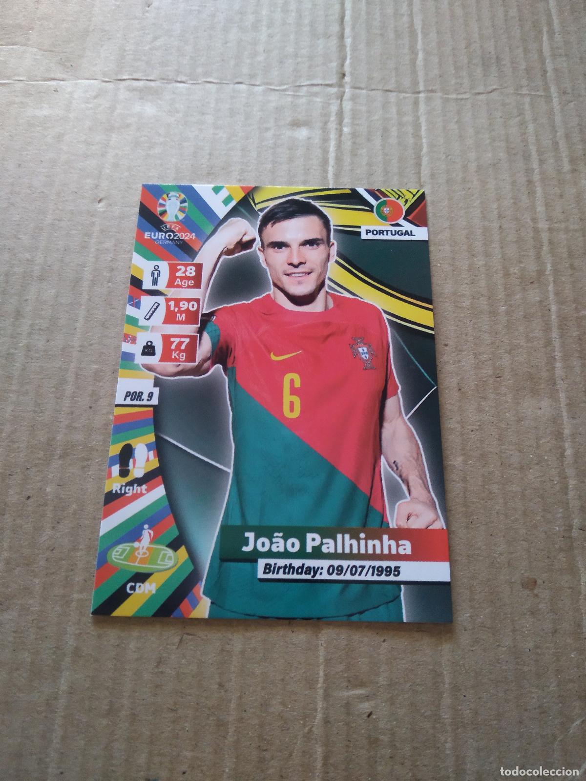 Football Stickers: POR 9 JOAO PALHINHA PORTUGAL CROMO FUTBOL EURO 2024 EUROCOPA FLASH EDITION