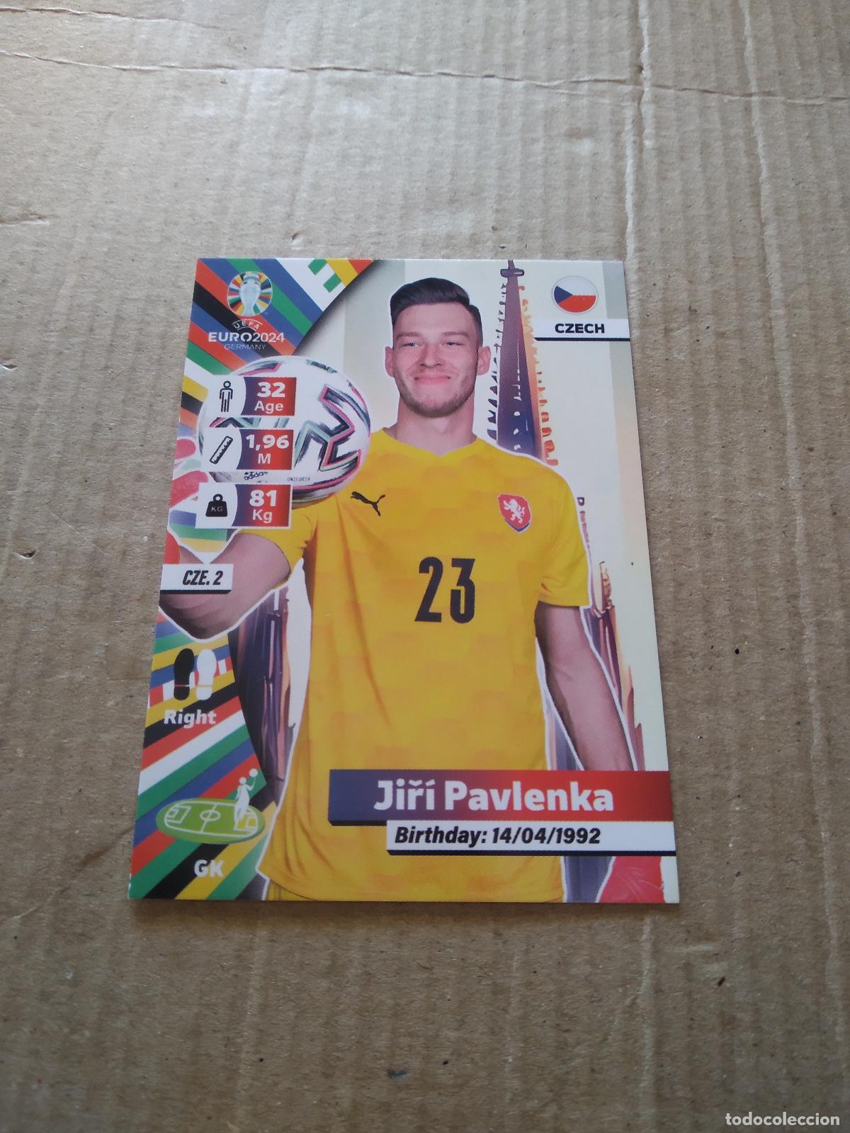 Cromos de F&uacute;tbol: CZE 2 JIRI PAVLENKA REPUBLICA CHECA CROMO FUTBOL EURO 2024 EUROCOPA FLASH EDITION