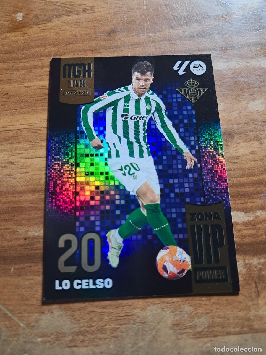 Cromos de F&uacute;tbol: CARD MEGACRACKS TEMPORADA 25/26: ZONA VIP POWER LO CELSO, N&deg; P401