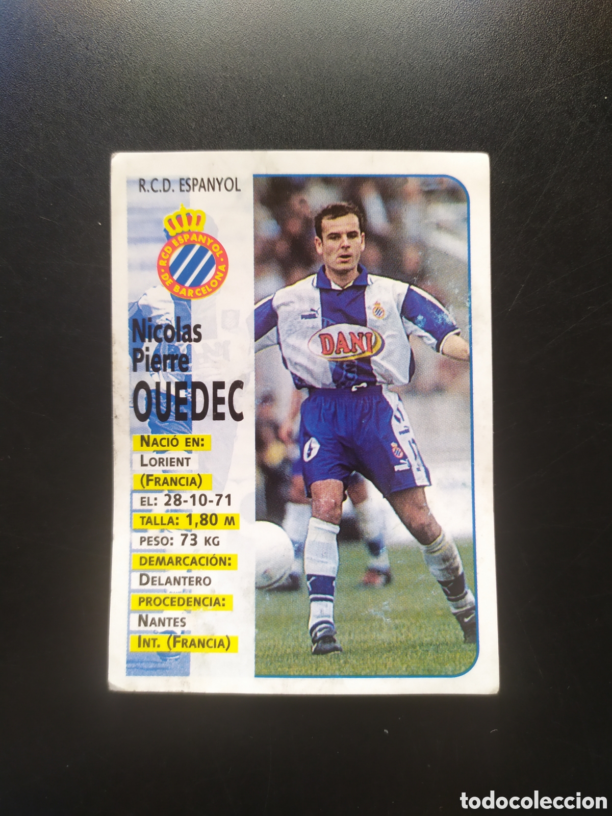 Football Stickers: Liga 1998 1999 98 99 panini sports Ouedec n&deg; 195 Espanyol