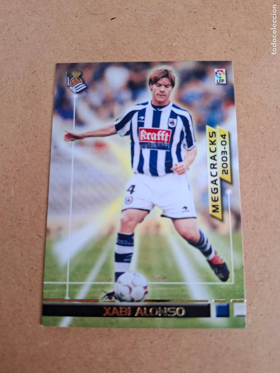 Cromos de F&uacute;tbol: MEGAFICHAS 2003 2004 03 04 - PANINI - 367 XABI ALONSO ( MEGACRACKS ) - REAL SOCIEDAD (CM)