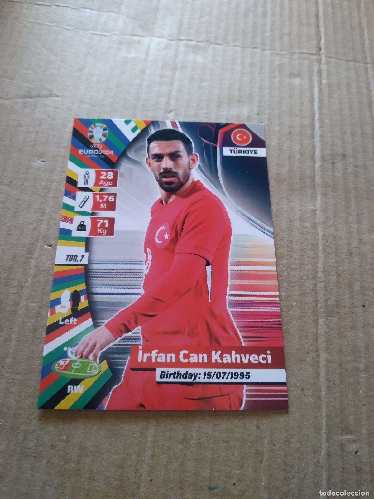 Cromos de F&uacute;tbol: TUR 7 IRFAN CAN KAHVECI TURQUIA CROMO FUTBOL EURO 2024 EUROCOPA FLASH EDITION