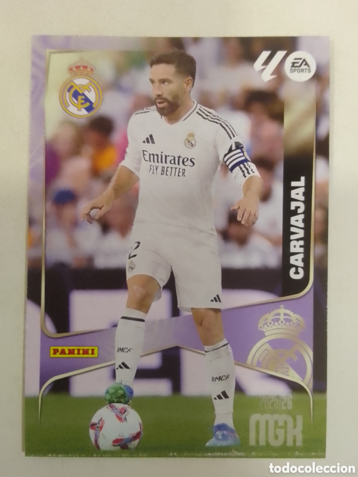 Football Stickers: Megacracks 2025/26 n&deg; 220 Carvajal &bull; Real Madrid.