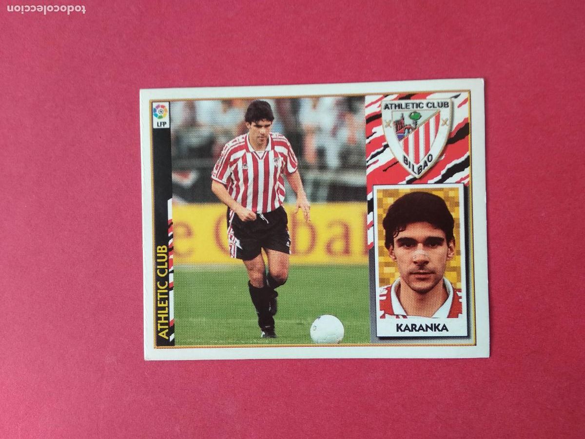 Fu&szlig;ball-Sticker: CROMO DE FUTBOL EDICIONES ESTE LIGA 97 98 1997 1998 KARANKA , ATHLETIC BILBAO