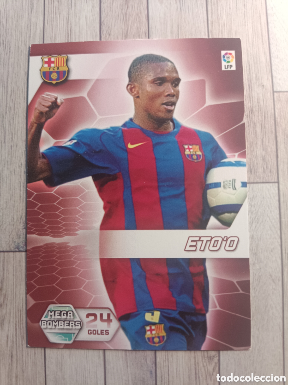 Cromos de F&uacute;tbol: 398 ETOO MEGA BOMBERS BARCELONA MEGACRACKS MGK LIGA 2005 2006 PANINI 05 06
