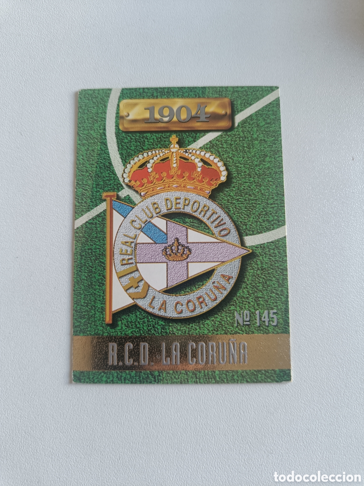 Cromos de Futebol: Fichas liga 96 97 depor mundicromo 145 escudo