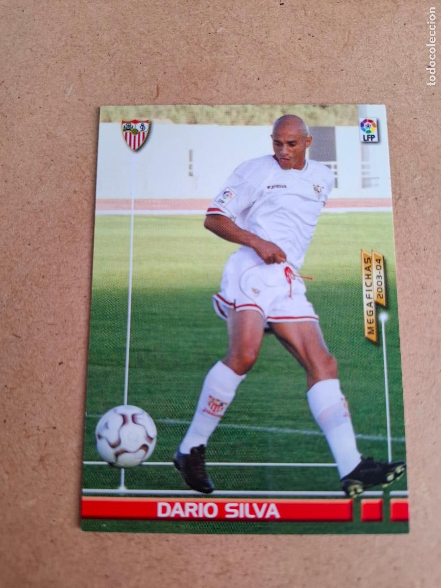 Cartes &agrave; collectionner de Football: MEGAFICHAS 2003 2004 03 04 - PANINI - 452 DARIO SILVA - SEVILLA FC (CM)