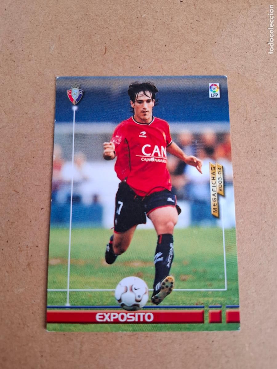 Fu&szlig;ball-Sticker: MEGAFICHAS 2003 2004 03 04 - PANINI - 469 EXP&Oacute;SITO - AT. OSASUNA (CM)