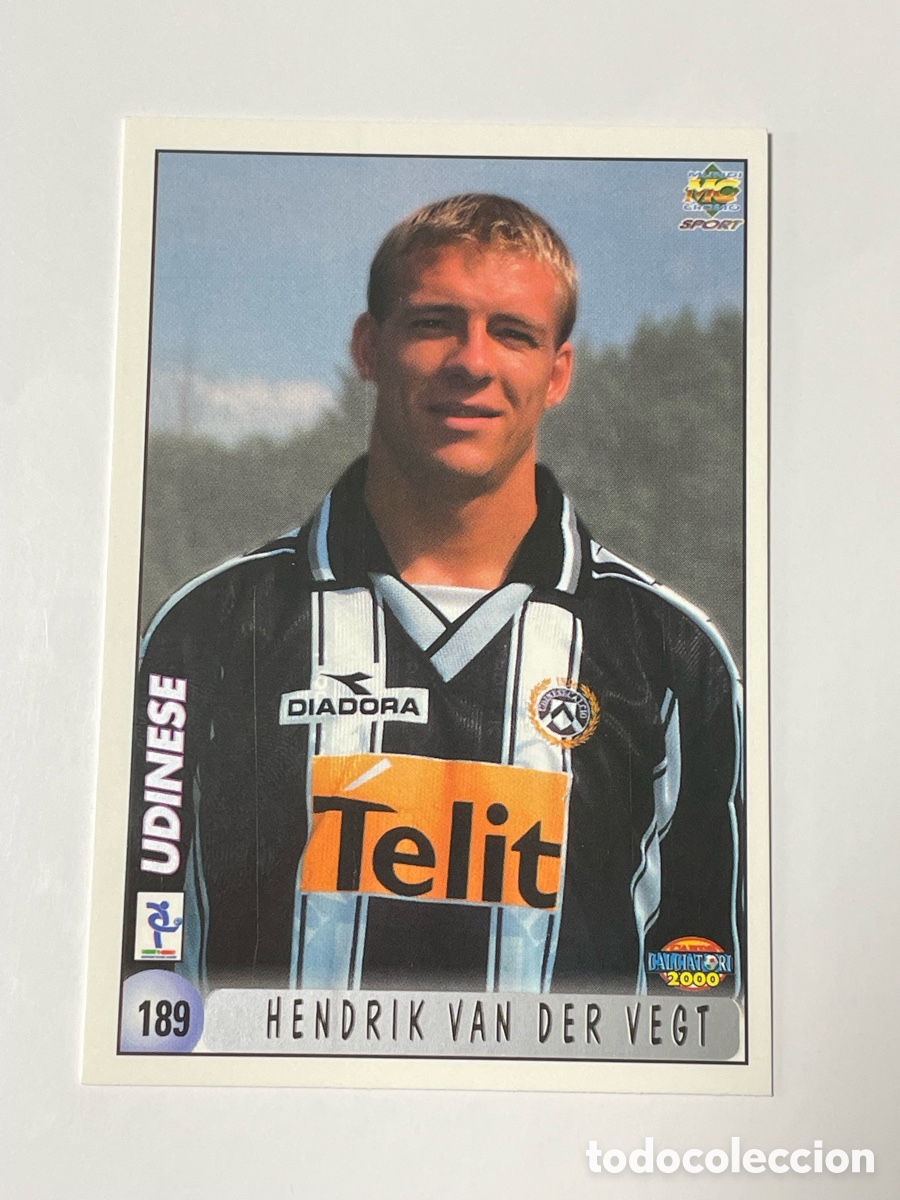 Cromos de F&uacute;tbol: Hendrik Van den Vegt / Giuliano Giannichedda Udinese Mundicromo 1999/2000 #189