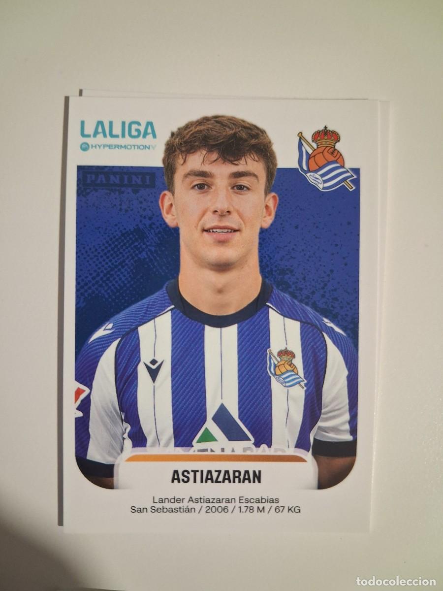 Cromos de F&uacute;tbol: Liga Hypermotion 25/26 2025 2026 Sin Pegar Real Sociedad B 357 Astiazaran