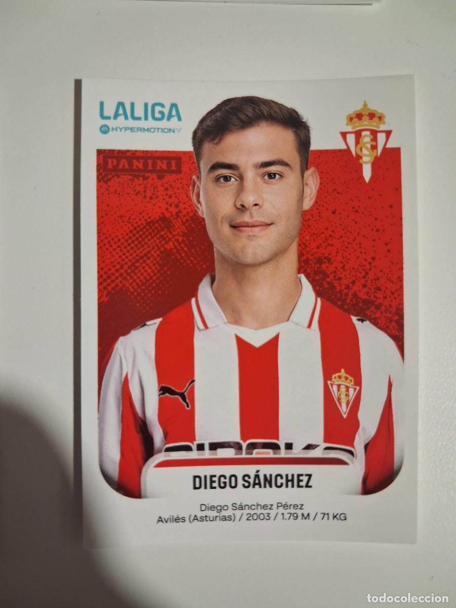 Cromos de F&uacute;tbol: Liga Hypermotion 25/26 2025 2026 Sin Pegar Real Sporting de Gijon 371 Diego Sanchez
