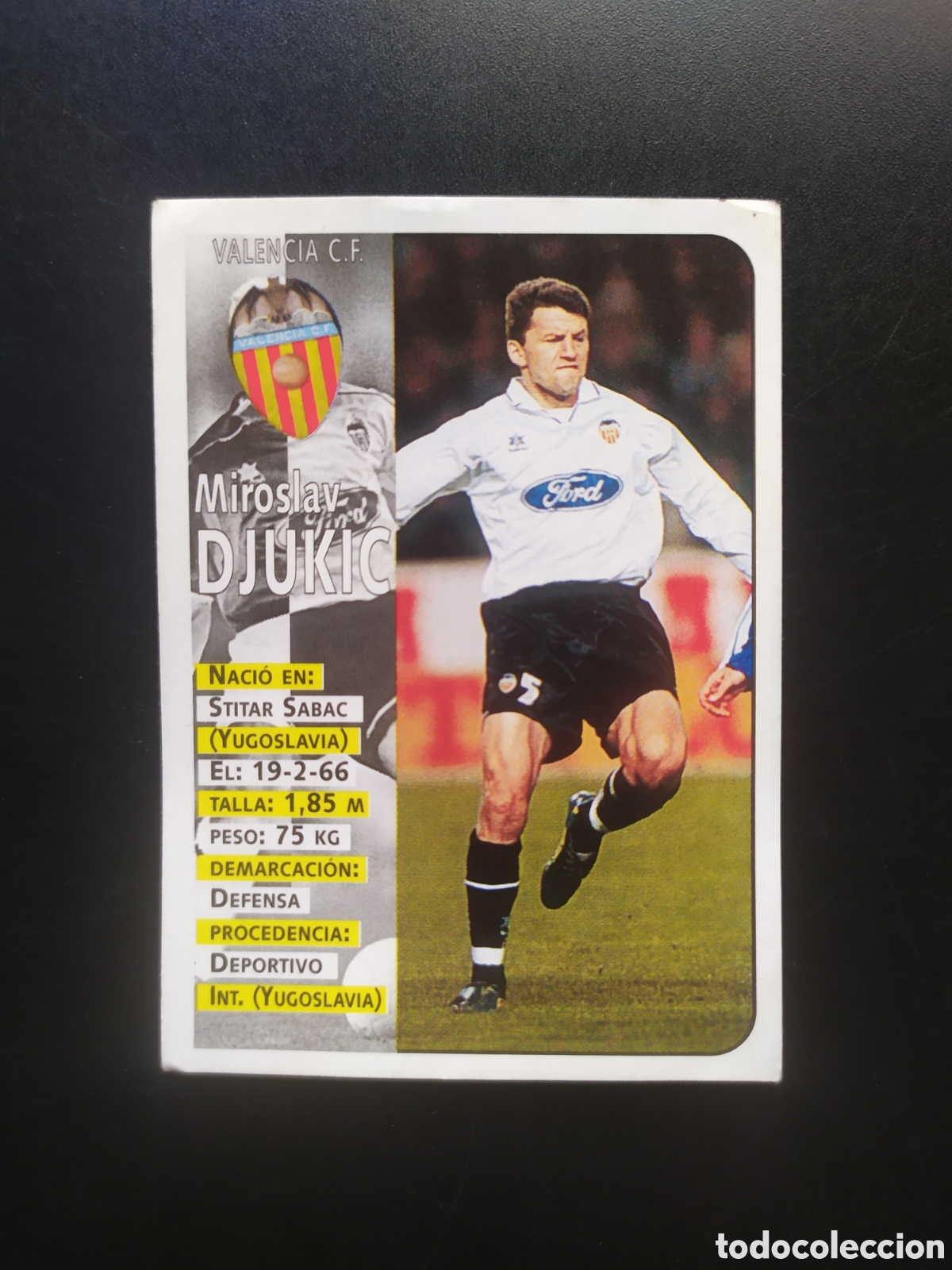 Football Stickers: Liga 1998 1999 98 99 panini sports Djukic n&deg; 165 Valencia