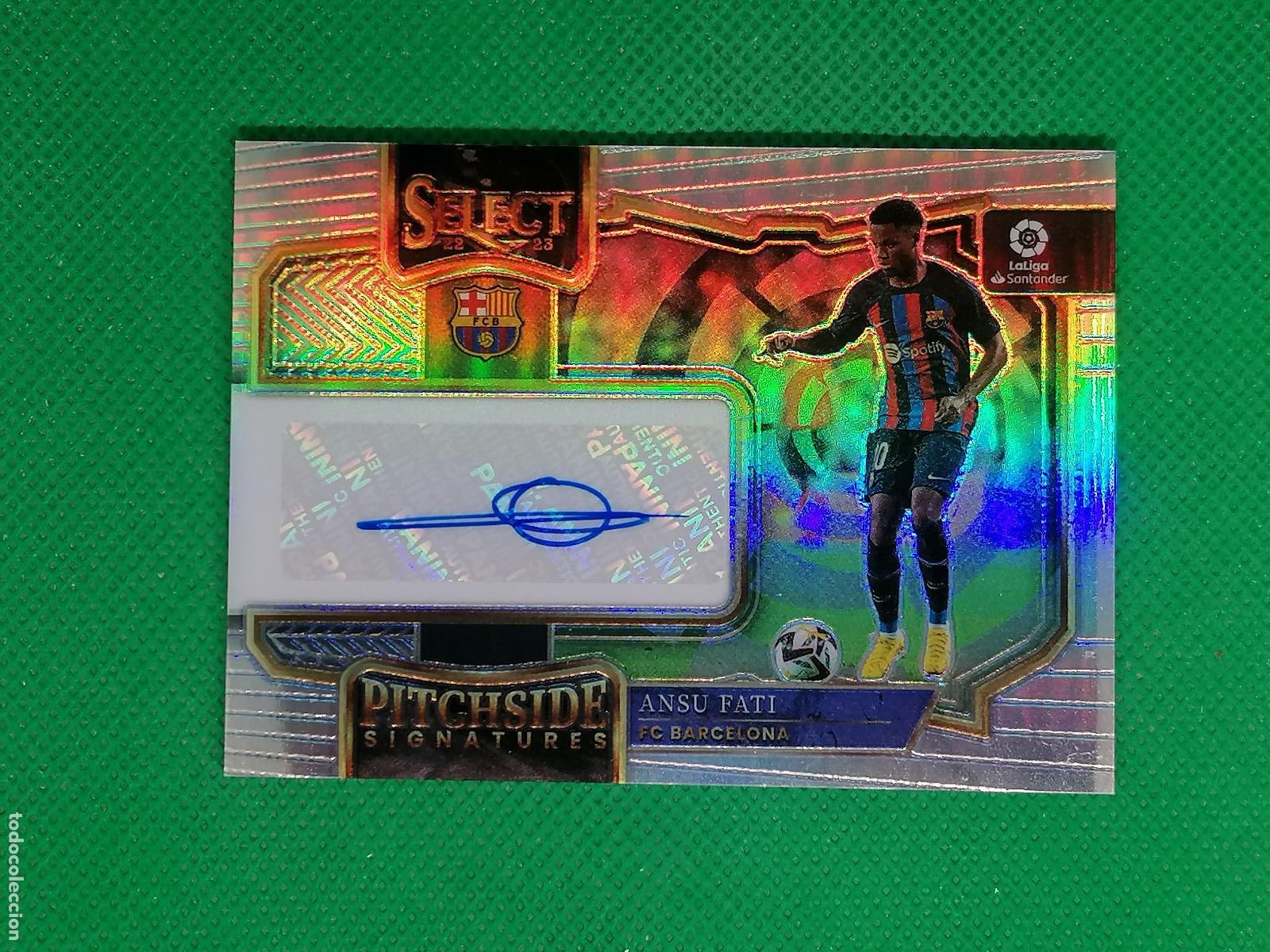 Cromos de F&uacute;tbol: PS-AF ANSU FATI BARCELONA AUTO AUTOGRAFH FIRMA ⚽ PANINI PRIZM SELECT 22 23 2022 2023 ⚽