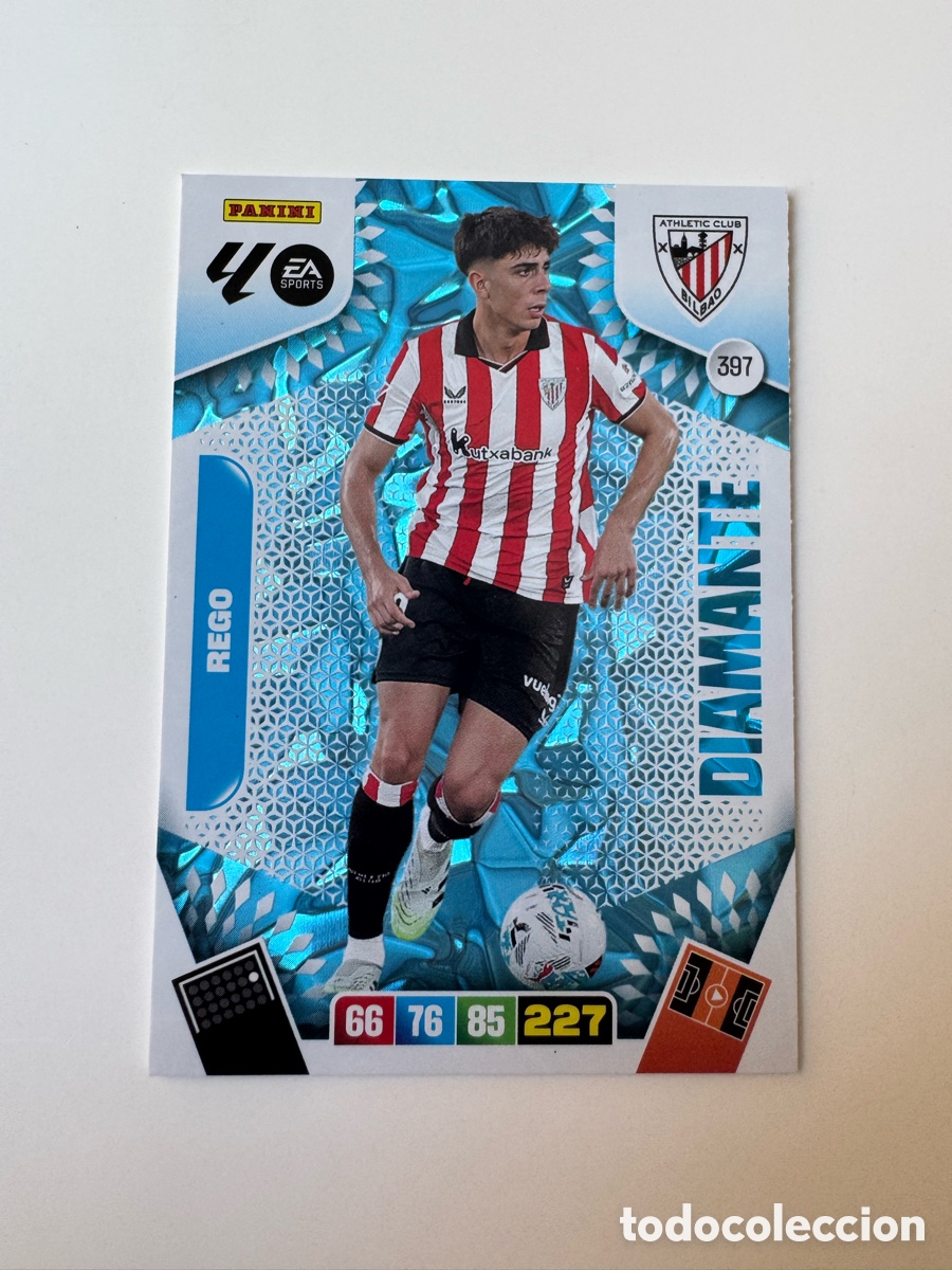 Cromos de F&uacute;tbol: PANINI ADRENALYN XL LIGA EA SPORTS 2025-2026 25-26 &ndash; N&ordm; 397 &ndash; REGO &ndash; Athletic Club