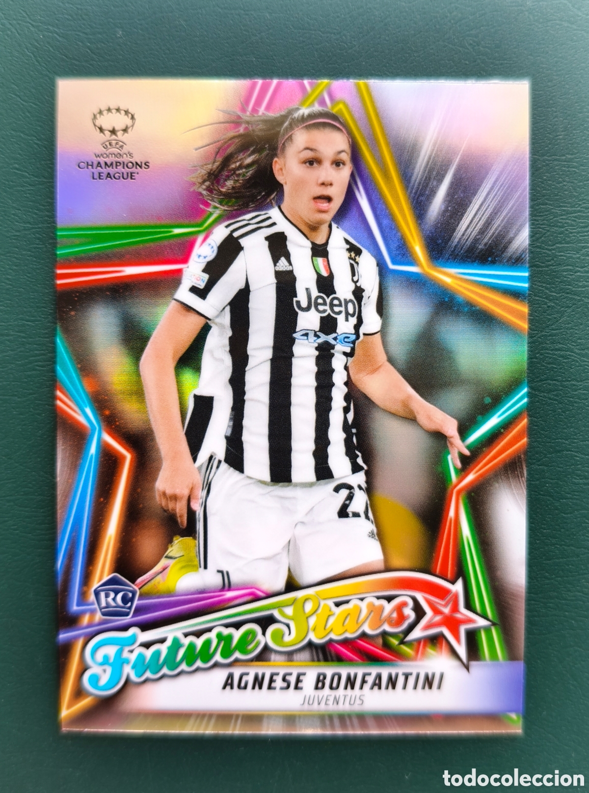 Cromos de F&uacute;tbol: Agnese Bonfantini Future Stars | Juventus 2022 Topps UCL 22