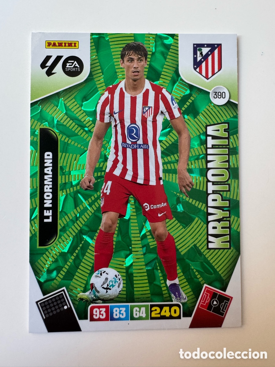 Cartes &agrave; collectionner de Football: PANINI ADRENALYN XL LIGA EA SPORTS 2025-2026 25-26 &ndash; KRYPTONITA N&ordm; 390 &ndash; Le Normand
