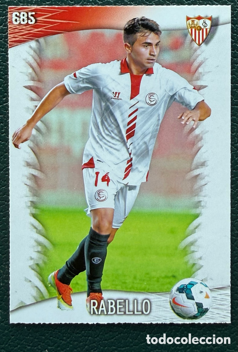 Cromos de F&uacute;tbol: 685 RABELLO SEVILLA CF FICHAS ALBUM MUNDICROMO 2013 2014 13 14