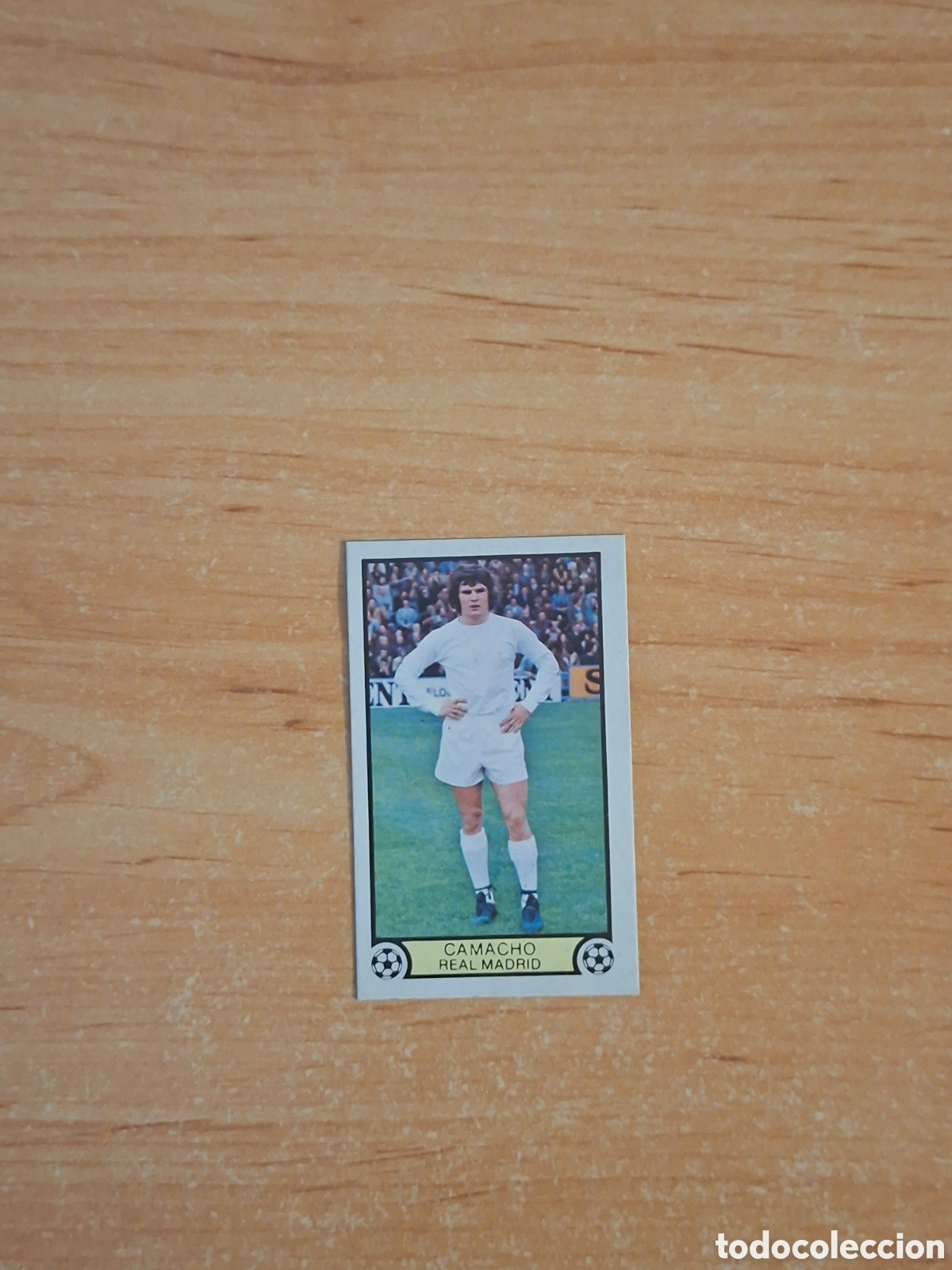 Cromos de F&uacute;tbol: Este 79 80 camacho madrid despegado ver fotos