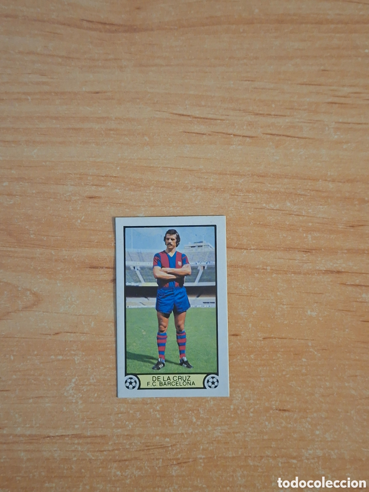 Cromos de F&uacute;tbol: Este 79 80 delacruz Barcelona despegado ver fotos