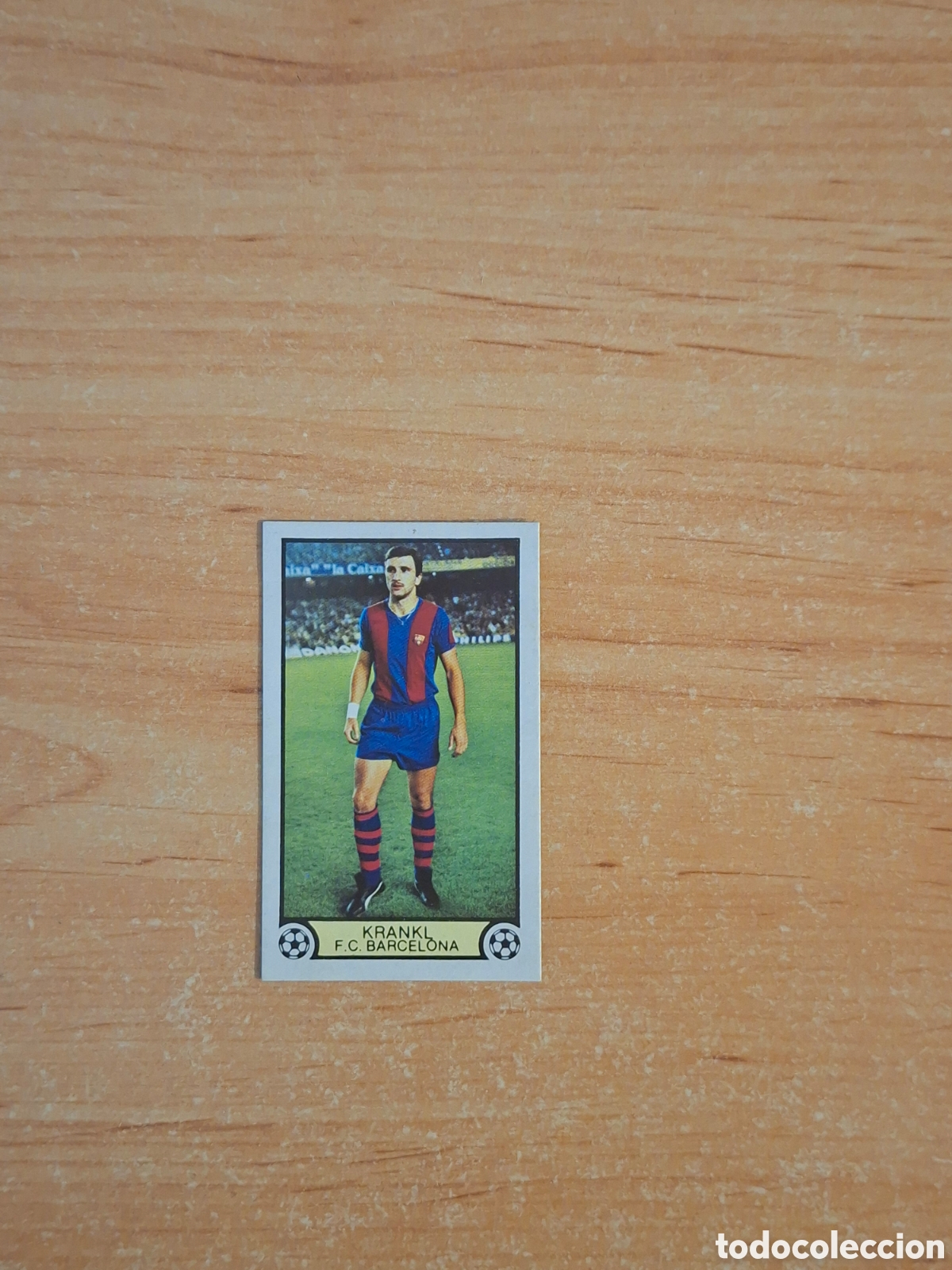 Cromos de F&uacute;tbol: Este 79 80 krankl Barcelona despegado ver fotos