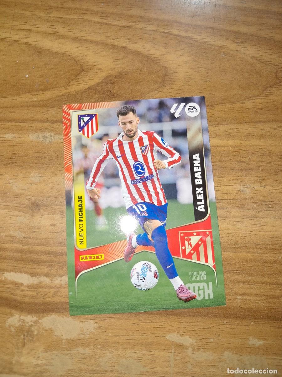 Cromos de F&uacute;tbol: CARD MEGACRACKS TEMPORADA 25/26: NUEVO FICHAJE &Aacute;LEX BAENA, N&deg; 447