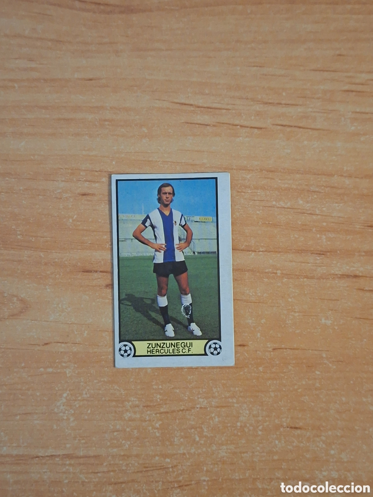 Cromos de F&uacute;tbol: Este 79 80 zunzunegui h&eacute;rcules 27 fichaje despegado ver fotos