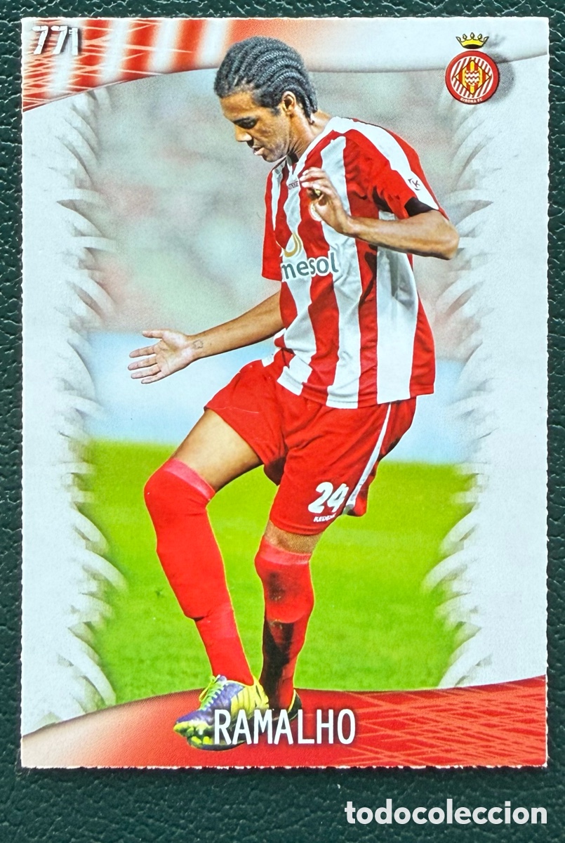 Figurine di Calcio: 771 RAMALHO GIRONA FC FICHAS ALBUM MUNDICROMO 2013 2014 13 14