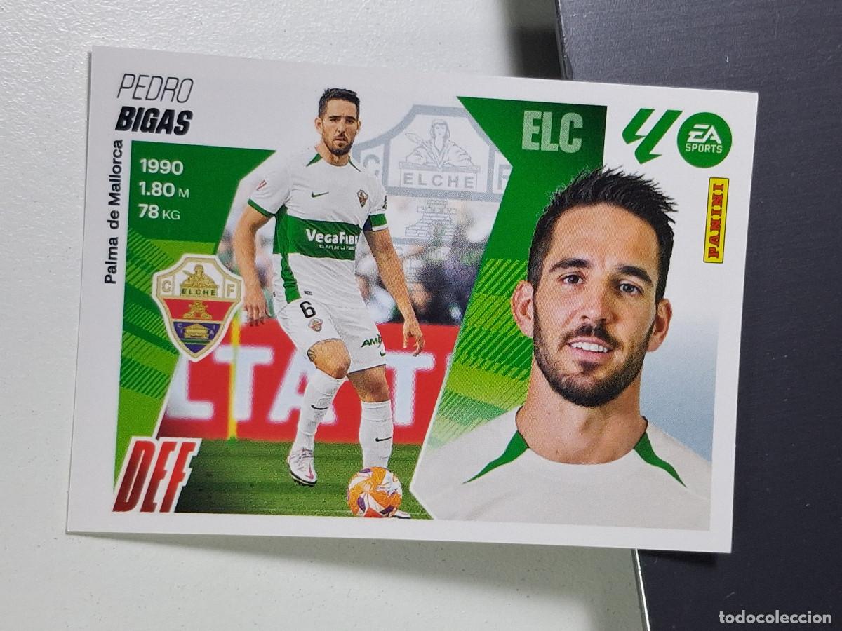 Cromos de Futebol: A5 9 PEDRO BIGAS ELCHE LIGA ESTE 2025 2026 25 26 PANINI STICKERS CROMOS EA